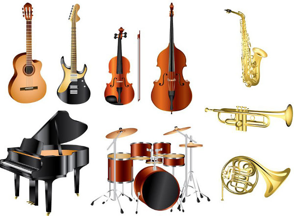 TÊN CÁC LOẠI NHẠC CỤ ÂM NHẠC TRONG TIẾNG ANH